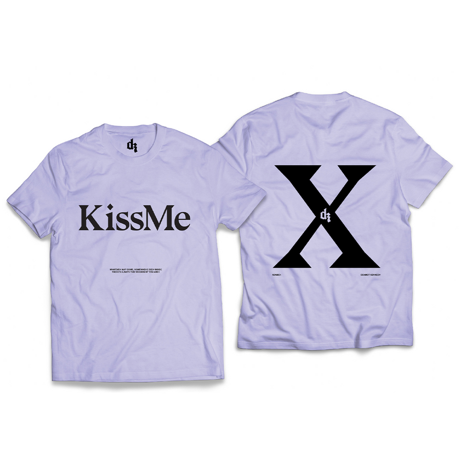 Kiss Me Tee - Lavender